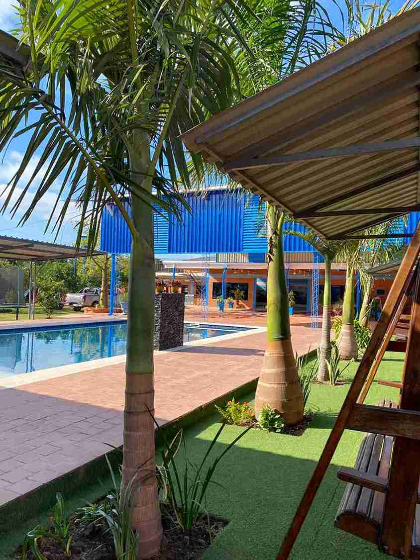Vista del rancho